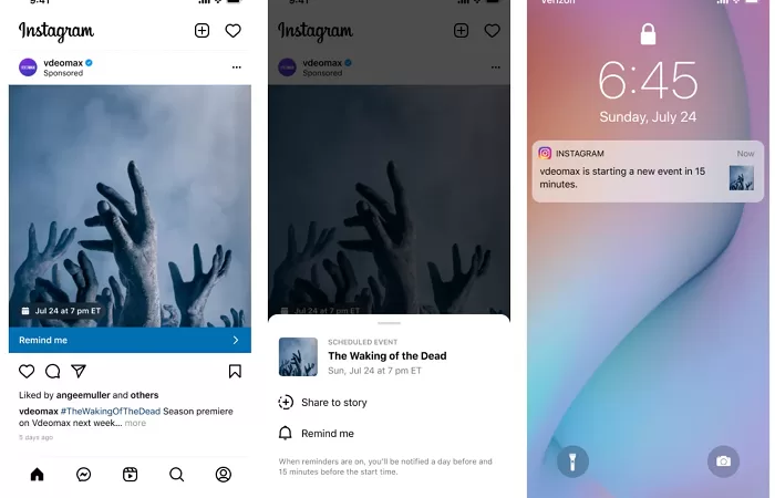 Instagram přidává reklamy s připomenutím a propagované výsledky ve vyhledávání